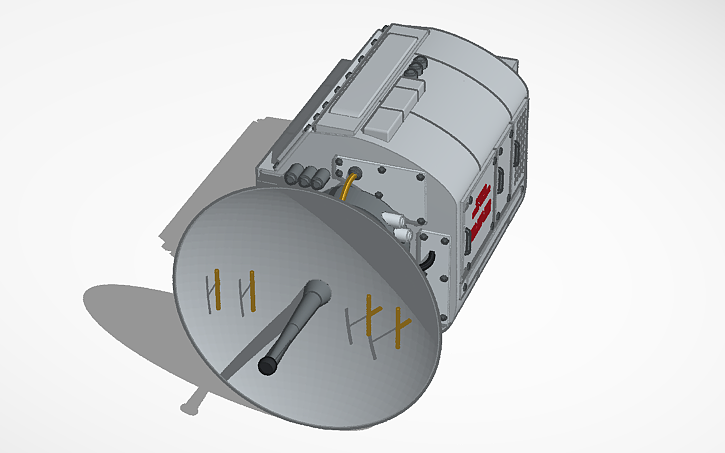 3D design Radar - Tinkercad
