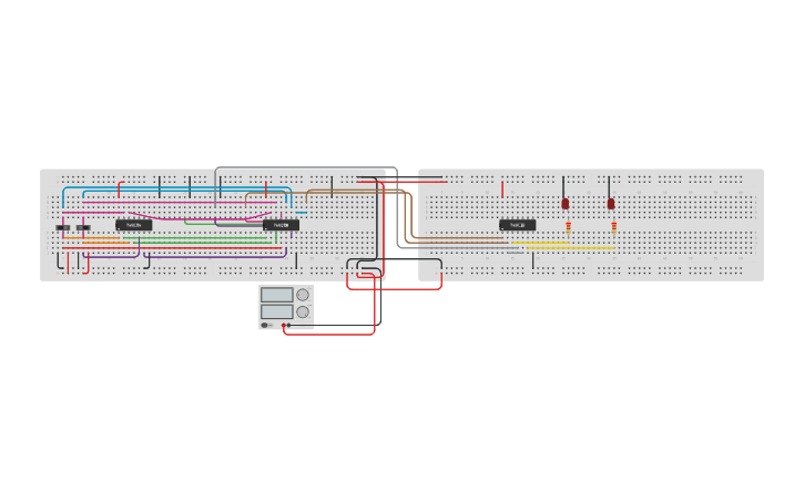 Circuit design Ustad Kiyani Decoder + Encoder - Tinkercad