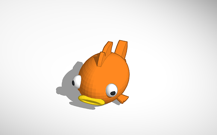 3D design flopper (Fortnite) - Tinkercad