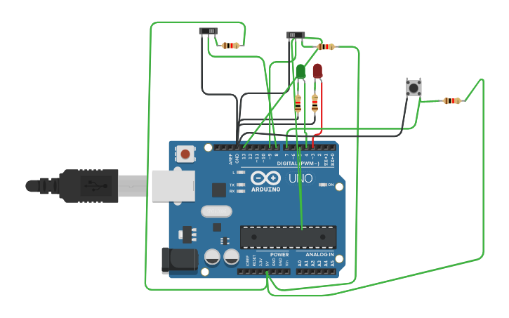 Circuit design Assignment 2 Tutorial 3 Part 4 Q2 - Tinkercad
