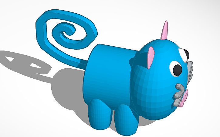 3D design Cat - Tinkercad