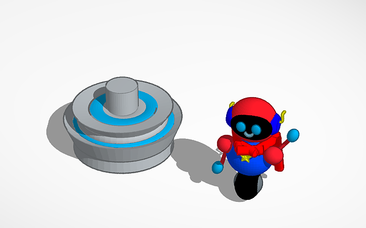 3D design My Cute Little Robot - Tinkercad