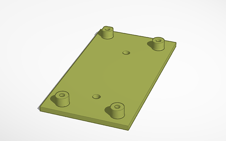 3D Design Rak 19007 Base Plate Tinkercad 3d-design-rak-19007-base-plate-tinkercad