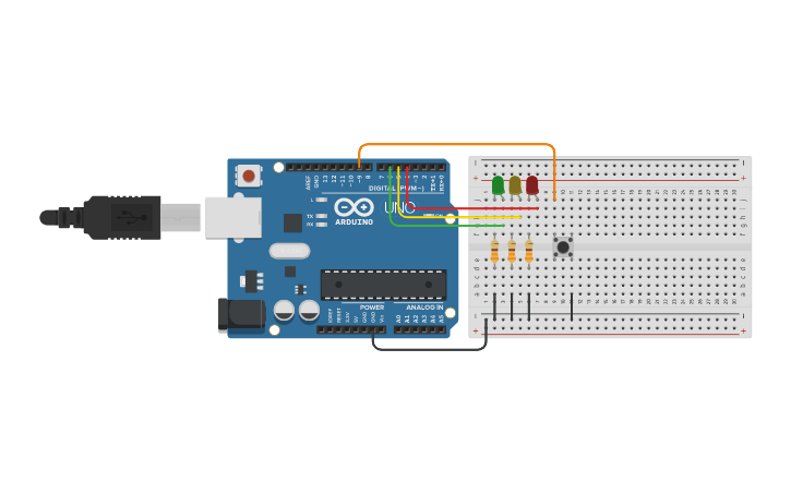 Circuit design Homework 2 - Tinkercad