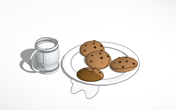 3D design Cookies for Santa (Design Challange 25) - Tinkercad
