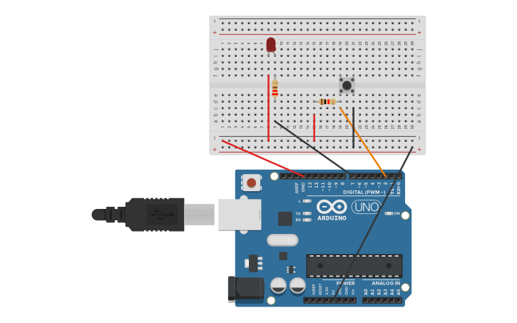 Circuit design Module 1 Assessment 3 - Tinkercad