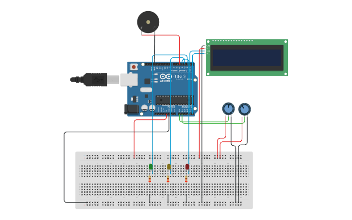 Circuit design Embedded System - Tinkercad