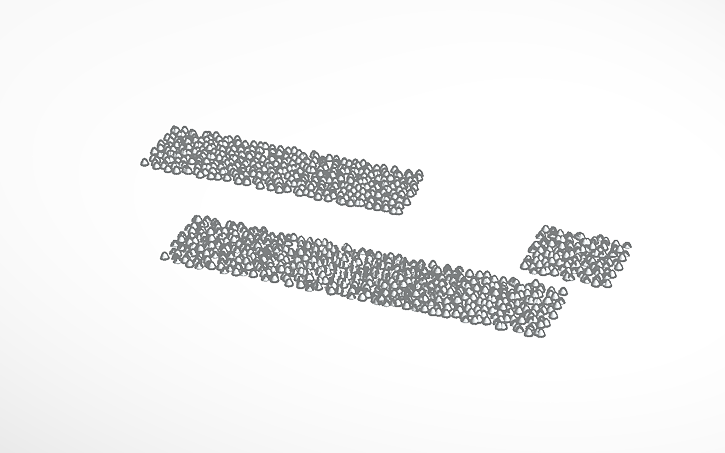 3D design Ballast Texture - Tinkercad