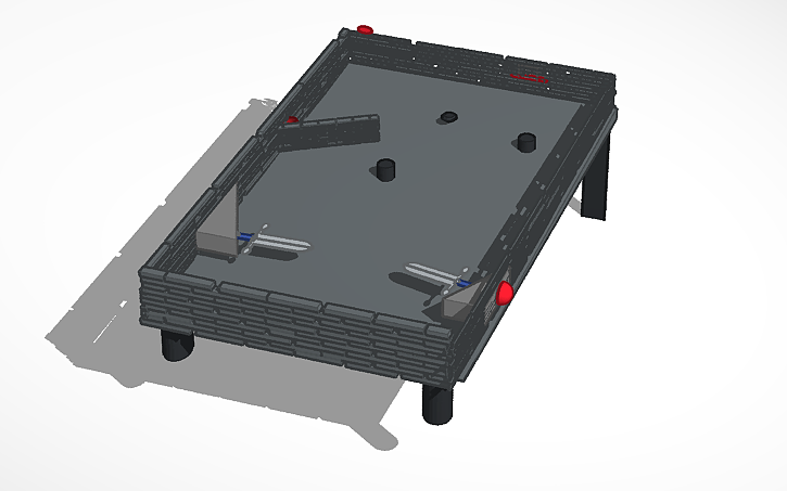 3D design Pinball machine. - Tinkercad
