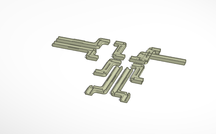 3D design Crank shaft (3mm) - Tinkercad