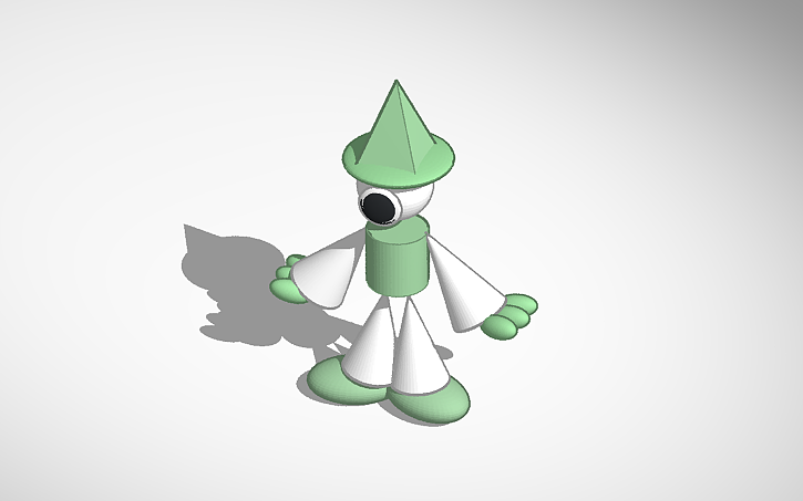 3D design origin bandu fnf - Tinkercad