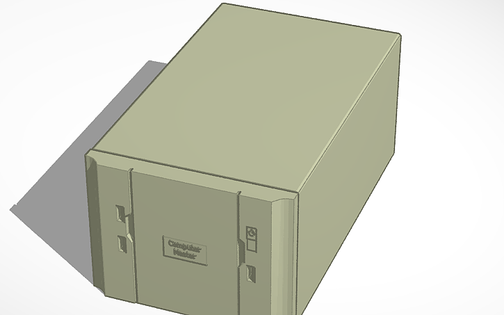 3D design Small PC - Tinkercad