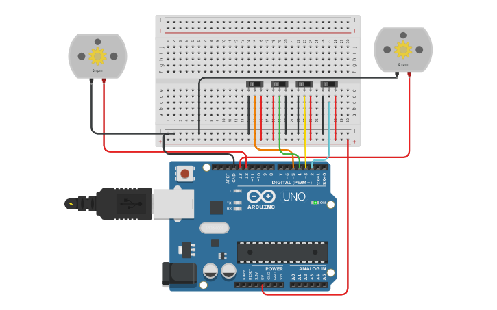 Circuit design SAMUELE DE SANTIS 5Aet SARACINESCA - Tinkercad
