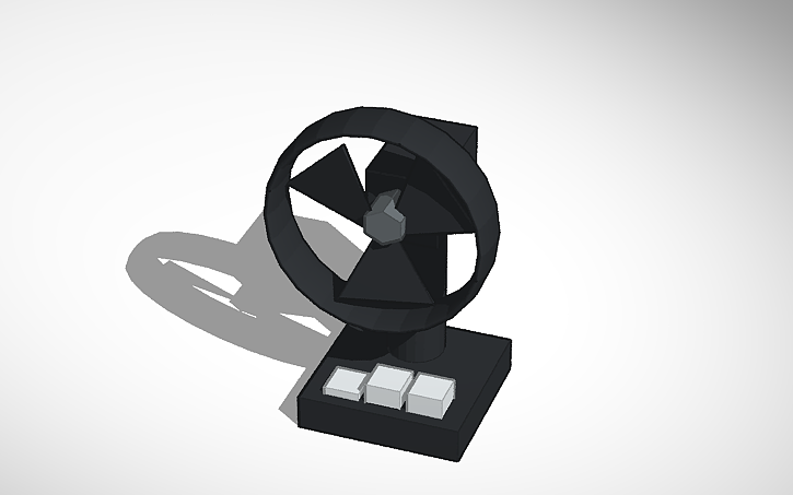 3D design Fan - Tinkercad