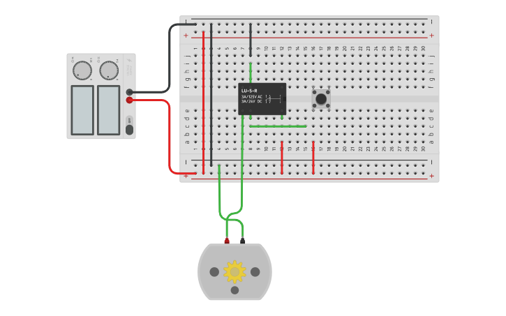 Spdt Relay Arduino Circuit design SPDT Relay - Tinkercad