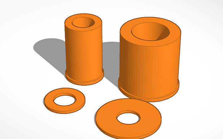 3D design Ender 3 S1 Filament Scroll - Tinkercad