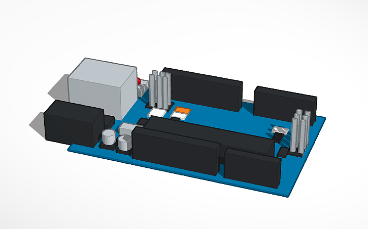 3D design Arduino UNO R3 - Tinkercad