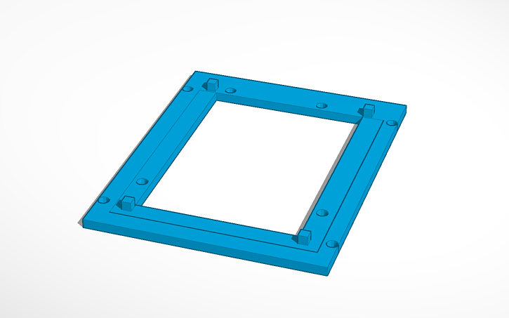 3D design Arduino plate - Tinkercad