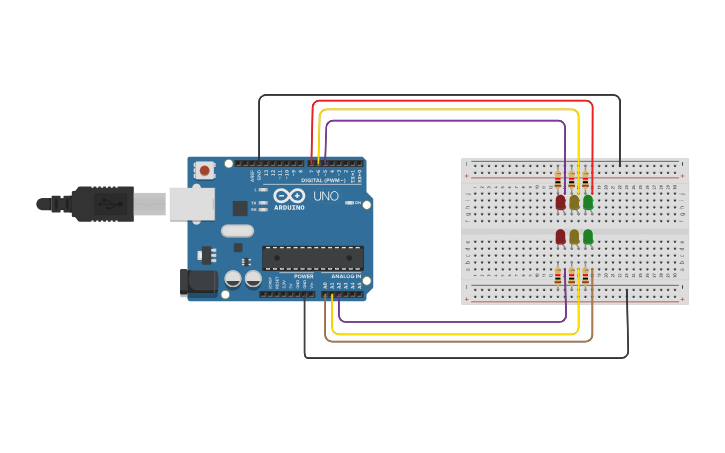 Circuit design Powerful Turing - Tinkercad