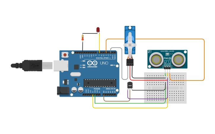 Circuit design E. Bauleo: FSE 100 Design option 1 - Tinkercad