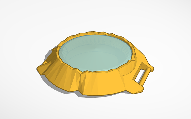 3D design wristwatch case - Tinkercad