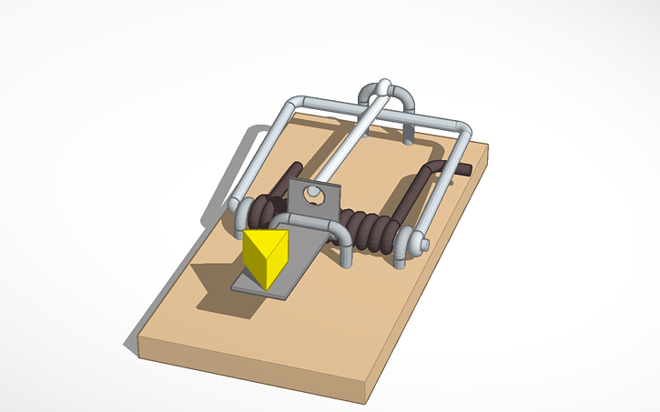 3D design Mouse Trap - Tinkercad