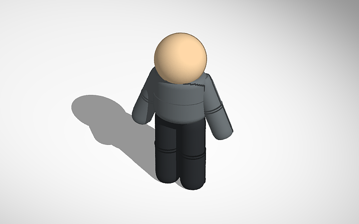 3D design Ragdoll Human (simlab) - Tinkercad