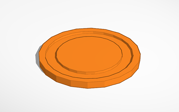 3D design Coaster - Tinkercad