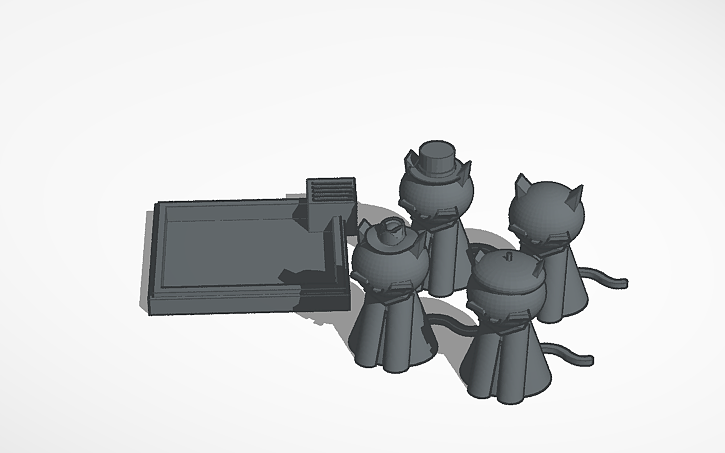 3D design Cat - Tinkercad