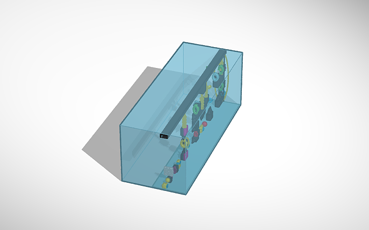 3D design Geometry Dash - Tinkercad