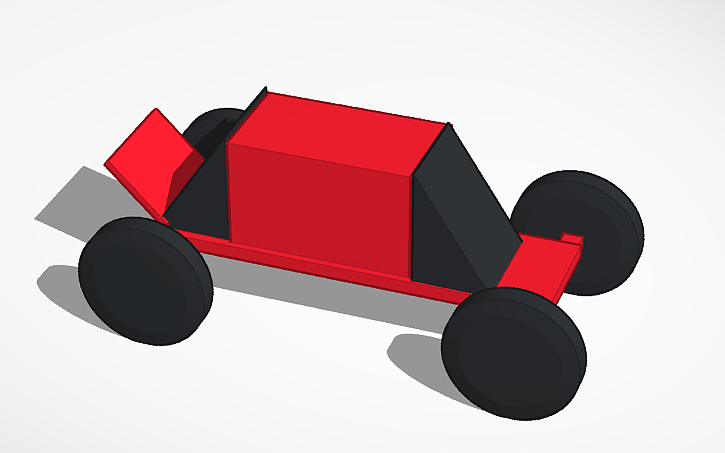3D design Driving car - Tinkercad