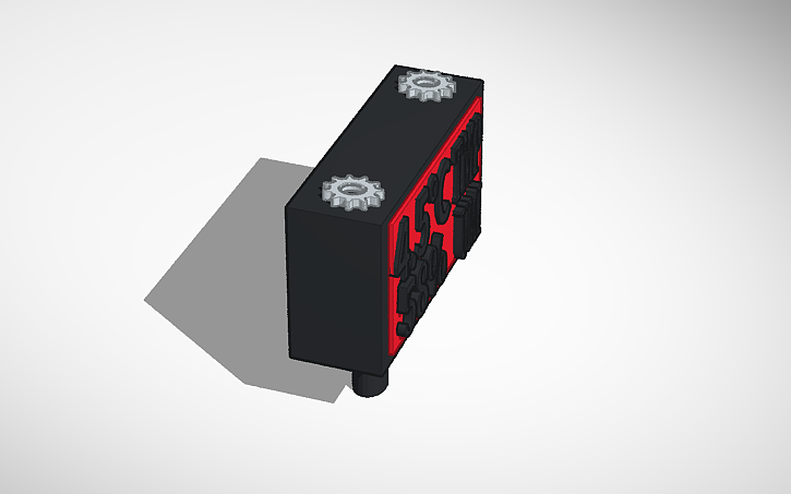 3D design Sensor de temperatura e umidade 3D - Tinkercad