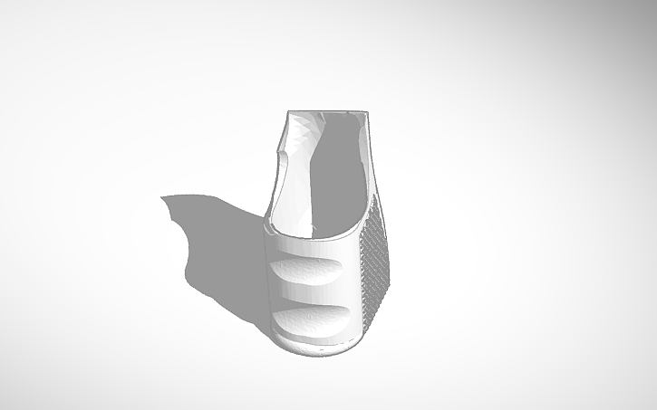 3D design Oculus controller grips - Tinkercad
