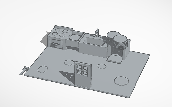 3D design Kitchen - Tinkercad