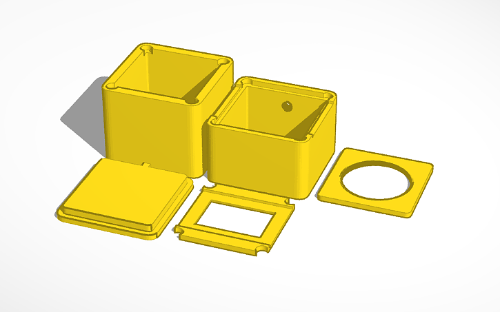 3D design Enlarger Simple MKIII - Tinkercad