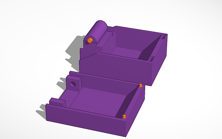 3D design Ring Box - Tinkercad
