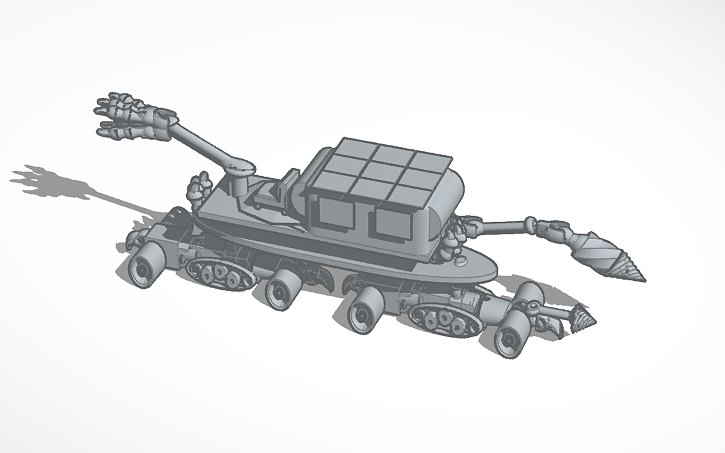 3D design Space rover - Tinkercad