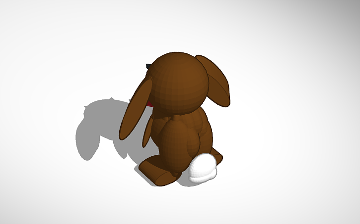 3D design BunnyRabbit edit - Tinkercad