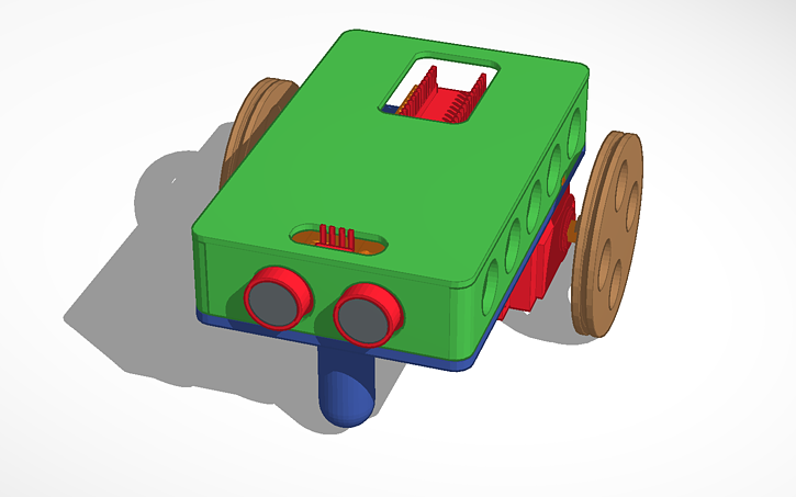 3D design MindLab Arduino Robot - Nano - Tinkercad