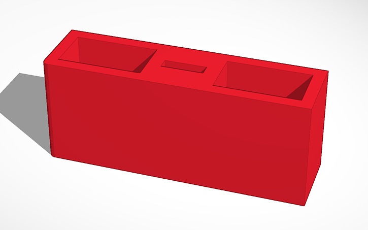 3D design Push Button - Tinkercad