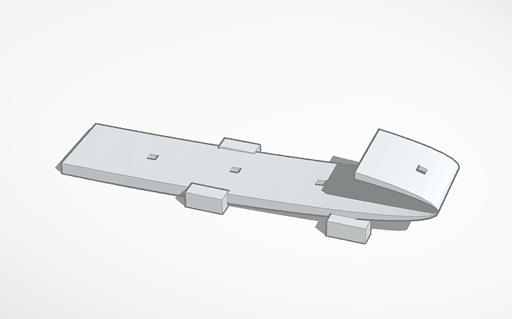 3D design Finger Splint - Tinkercad