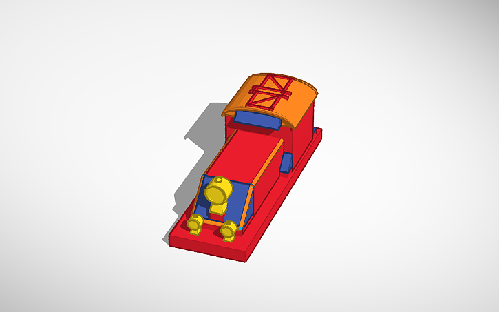 3D design Train of Thought - Inside Out - Tinkercad