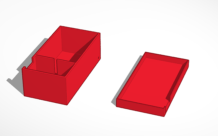 3D design SRX200 Dust Proof Receiver Box - Tinkercad
