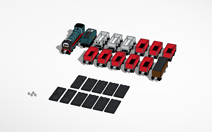 3D design Drenk the Powerful Engine - Tinkercad