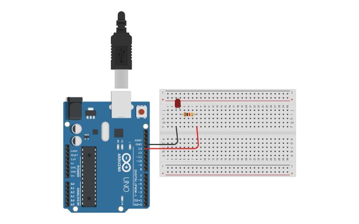 Circuit design 2_ LED_ON_OFF - Tinkercad