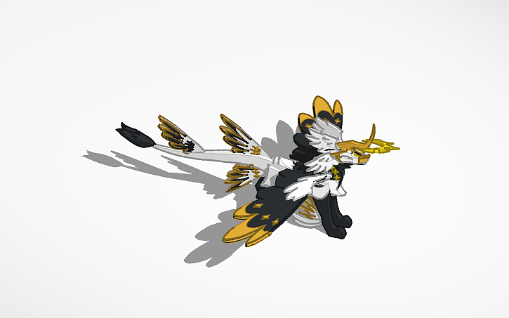 3D design aeries-creatures or sonaria - Tinkercad