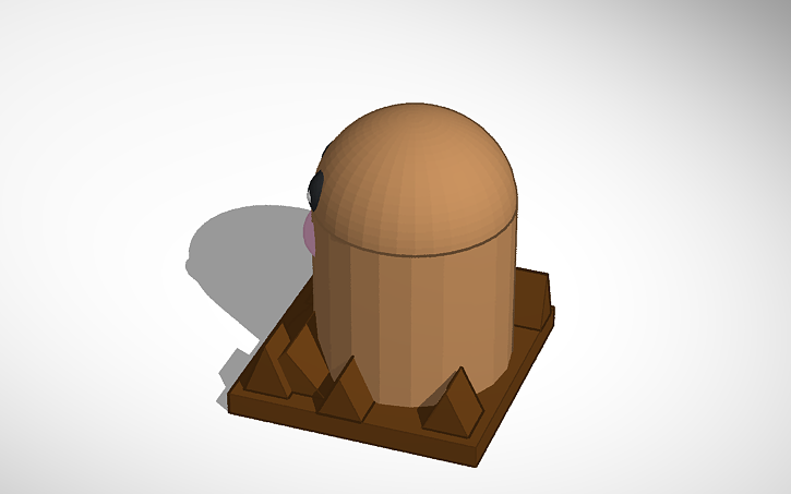 3D design Diglet - Tinkercad