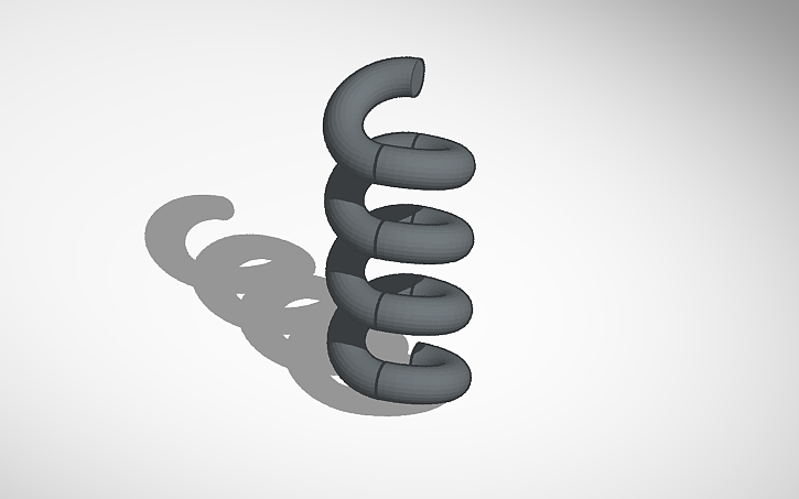 3D design TED day 92: spring - Tinkercad