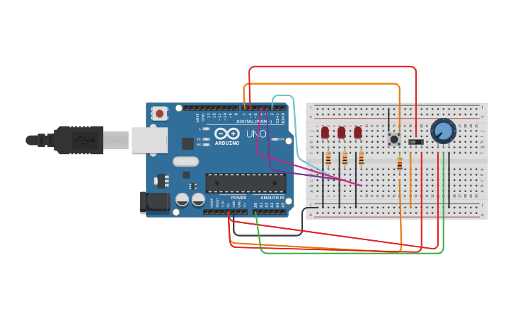Circuit design All - Tinkercad