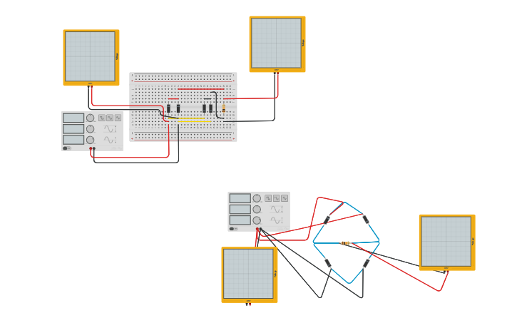 Circuit design FWR - Tinkercad